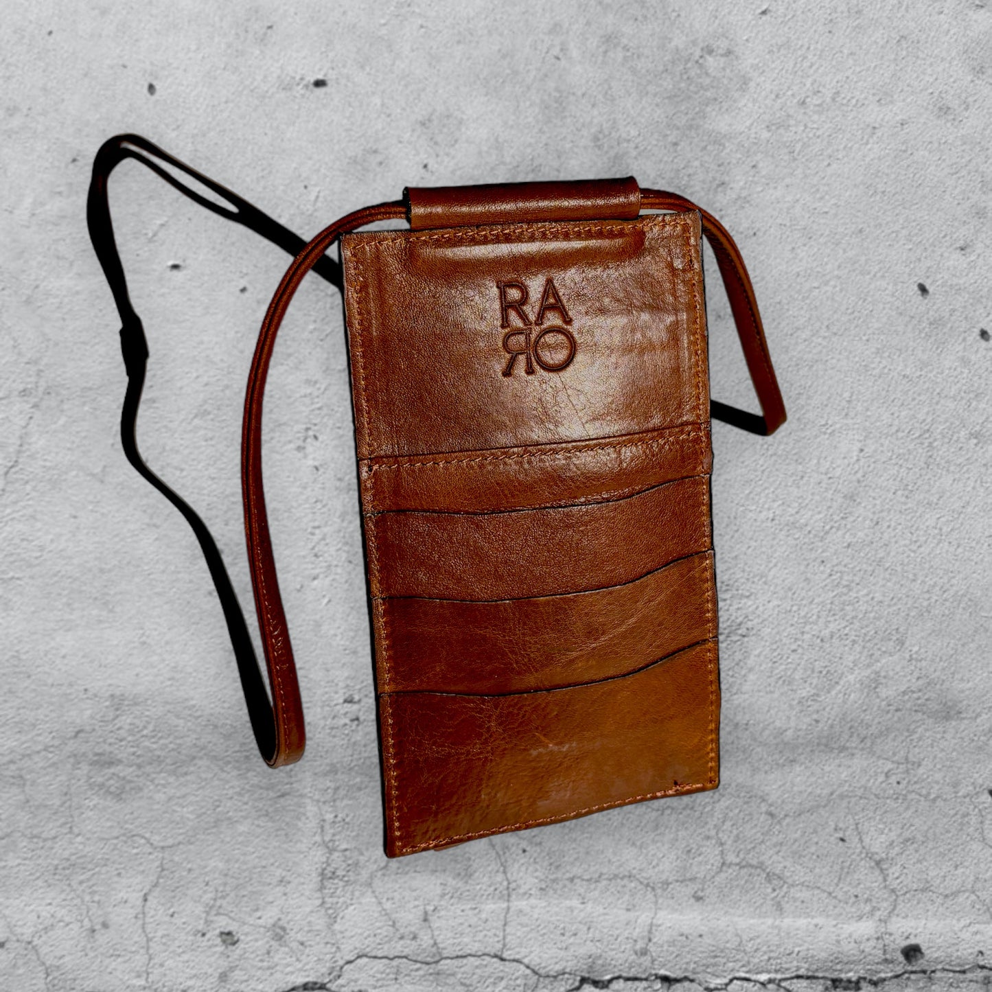 porta cellulare ISI • cuoio ROW