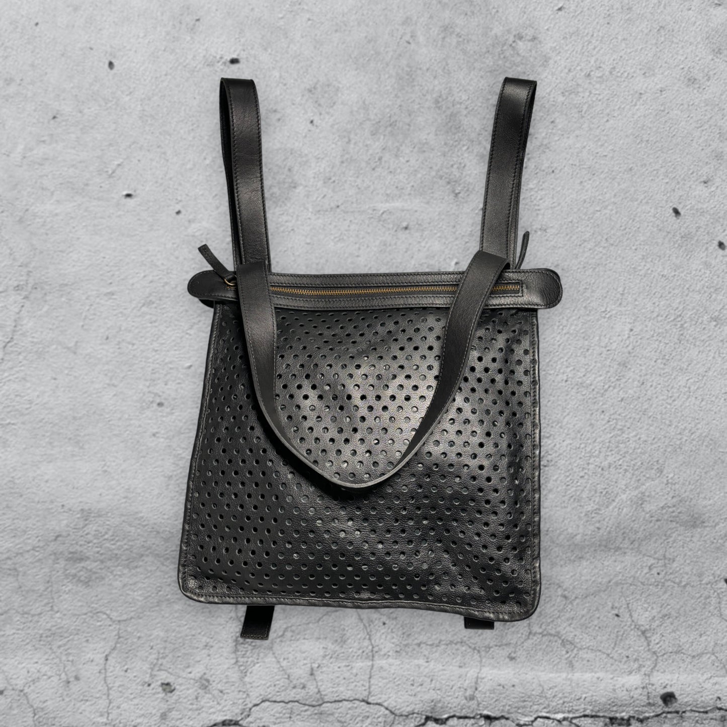 shopper zaino ZOMA • forato nero