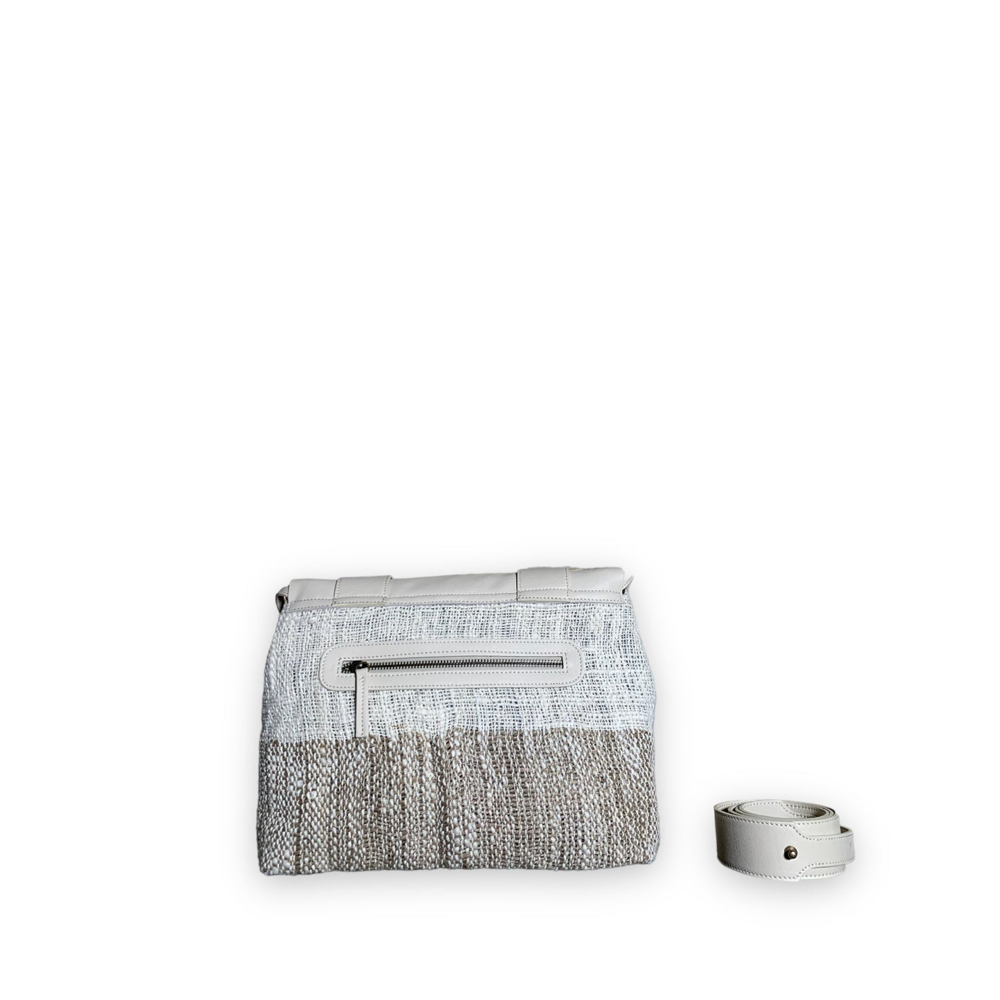 Mini Mazuela // cotone Riga sabbia ecru - vitello cream -