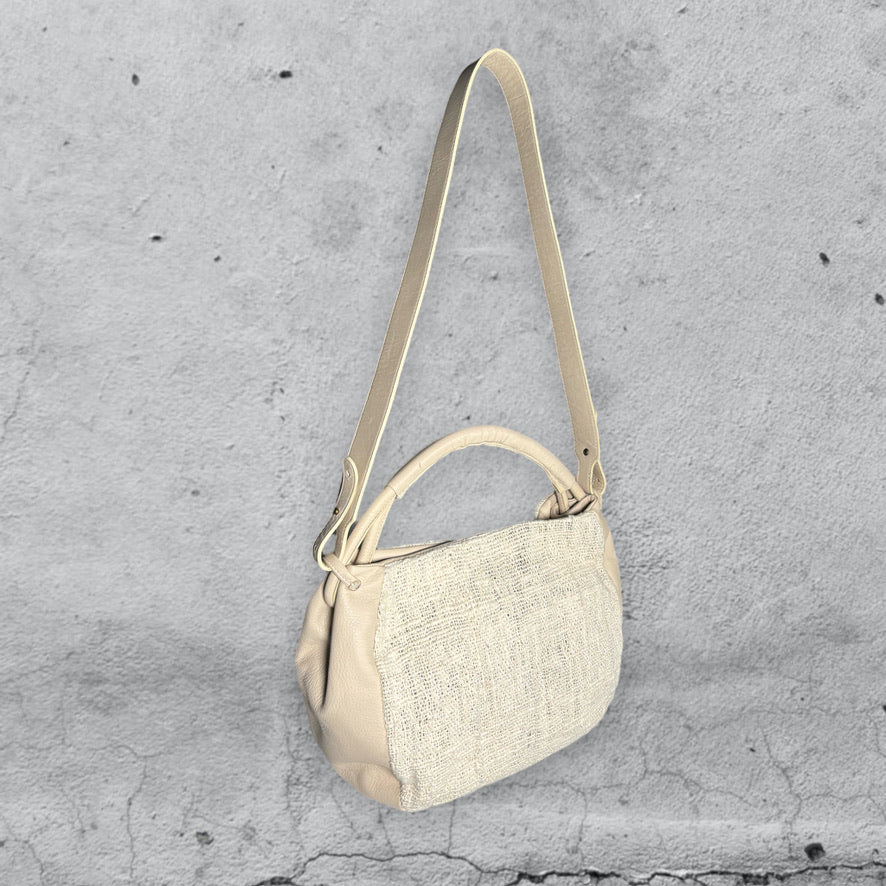 borsa a spalla MONA • Ecru /Cream