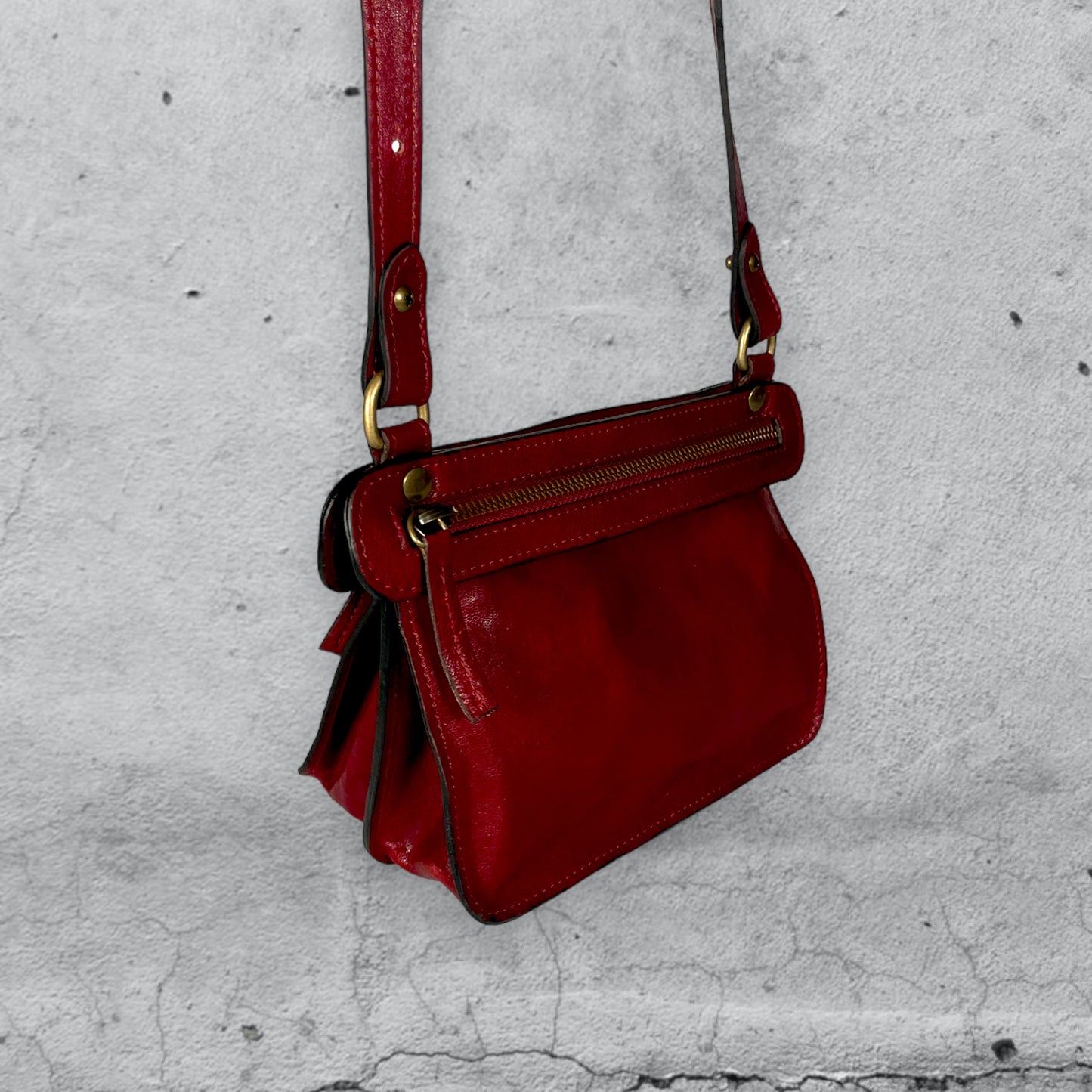 mini cartella Calix • rosso porpora