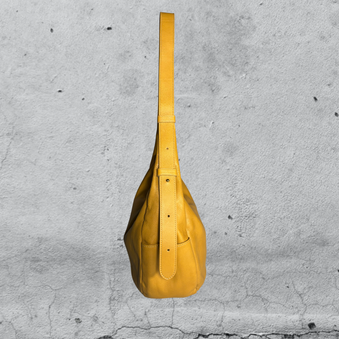hobo bag kithara • giallo ocra