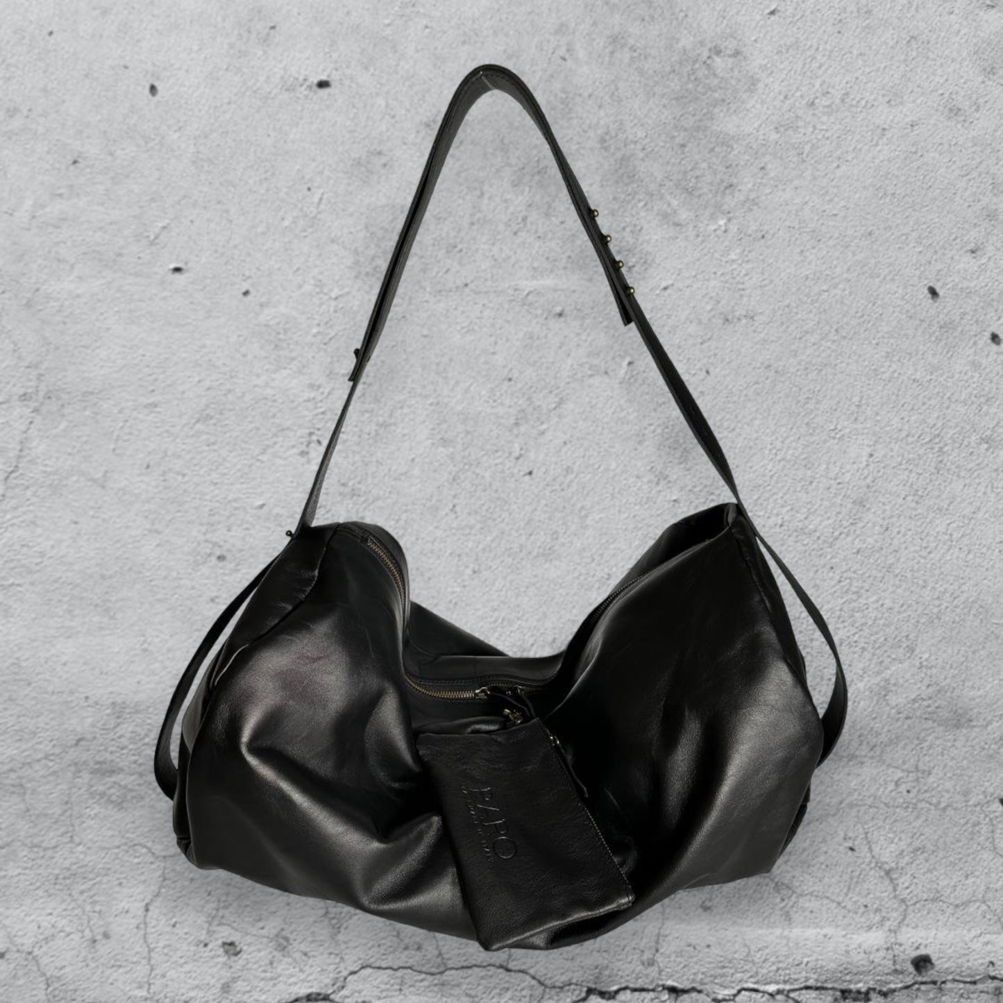 maxi bag FLO • nero ROW