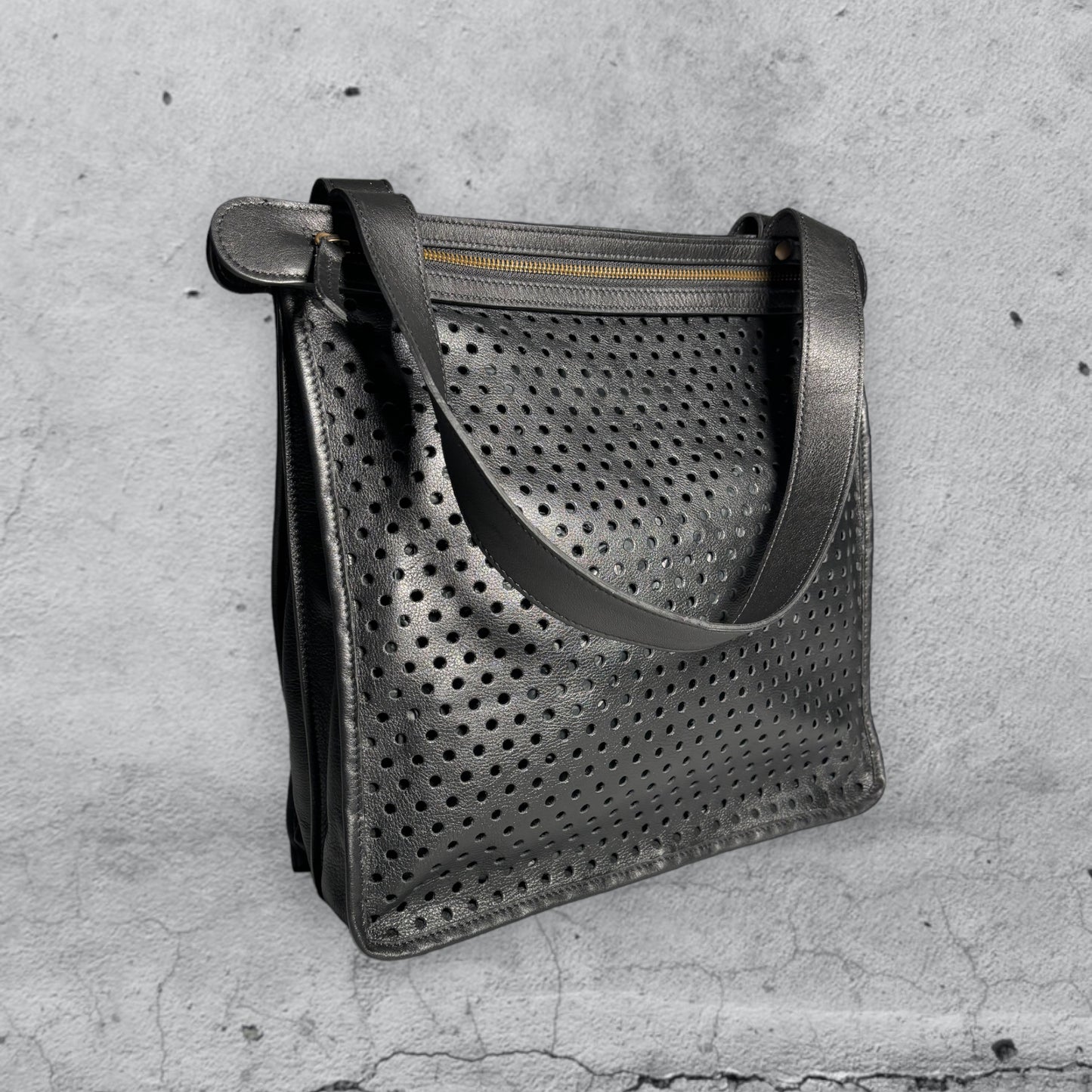 shopper zaino ZOMA • forato nero