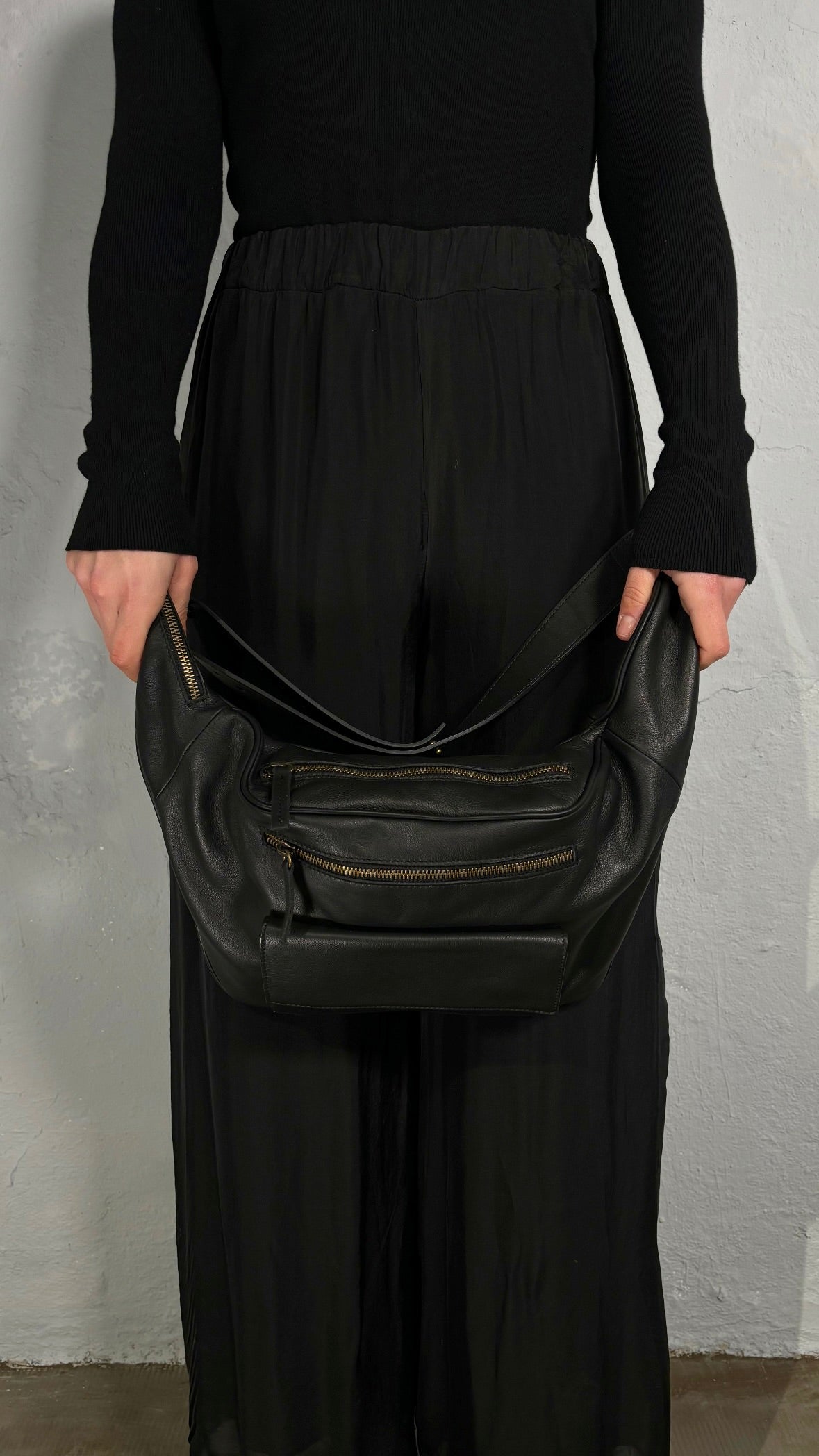 monospalla Borsupio • nero ROW
