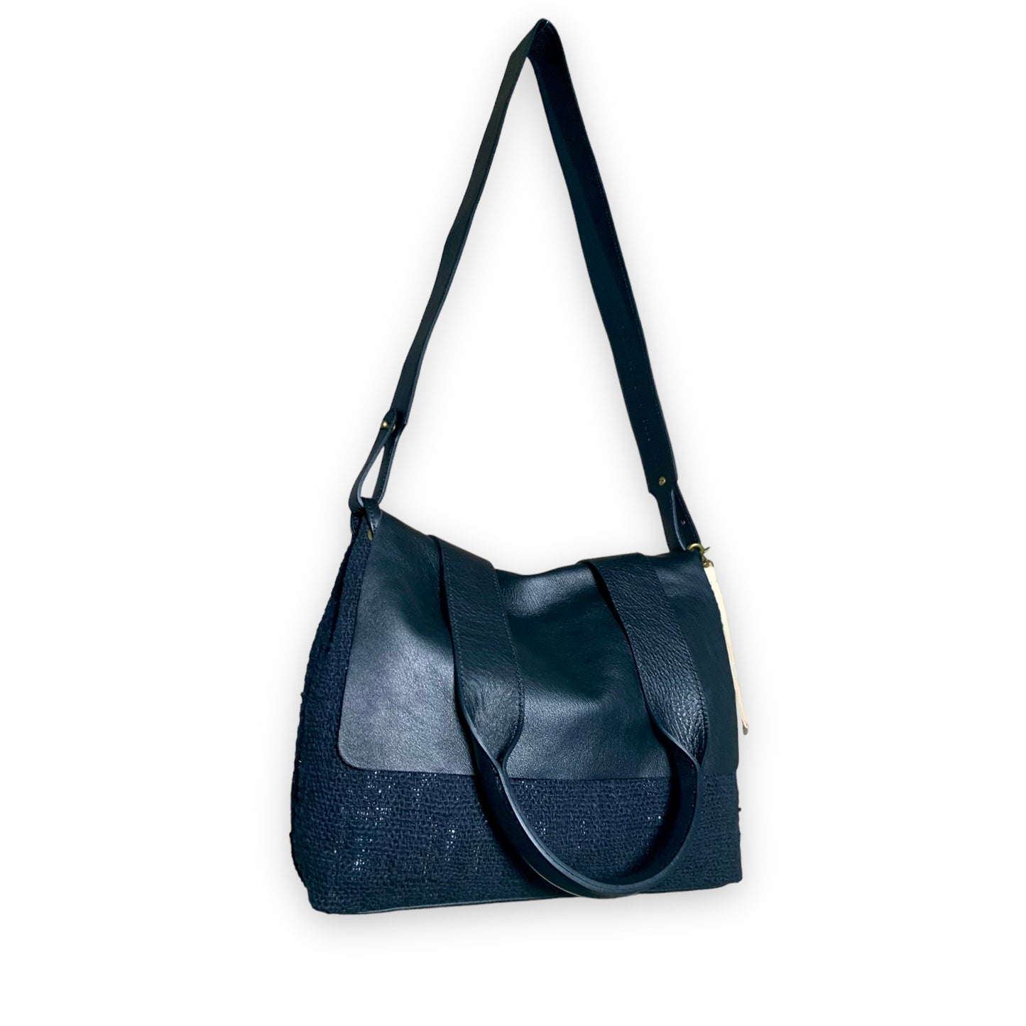 Mini Mazuela // cotone nero - vitello nero