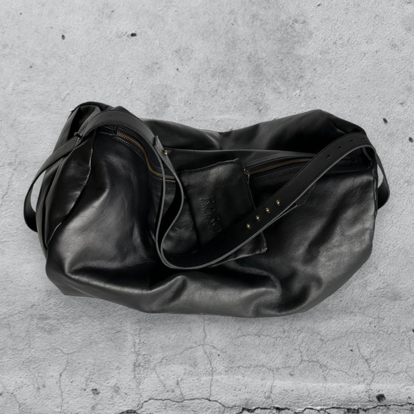 maxi bag FLO • nero ROW