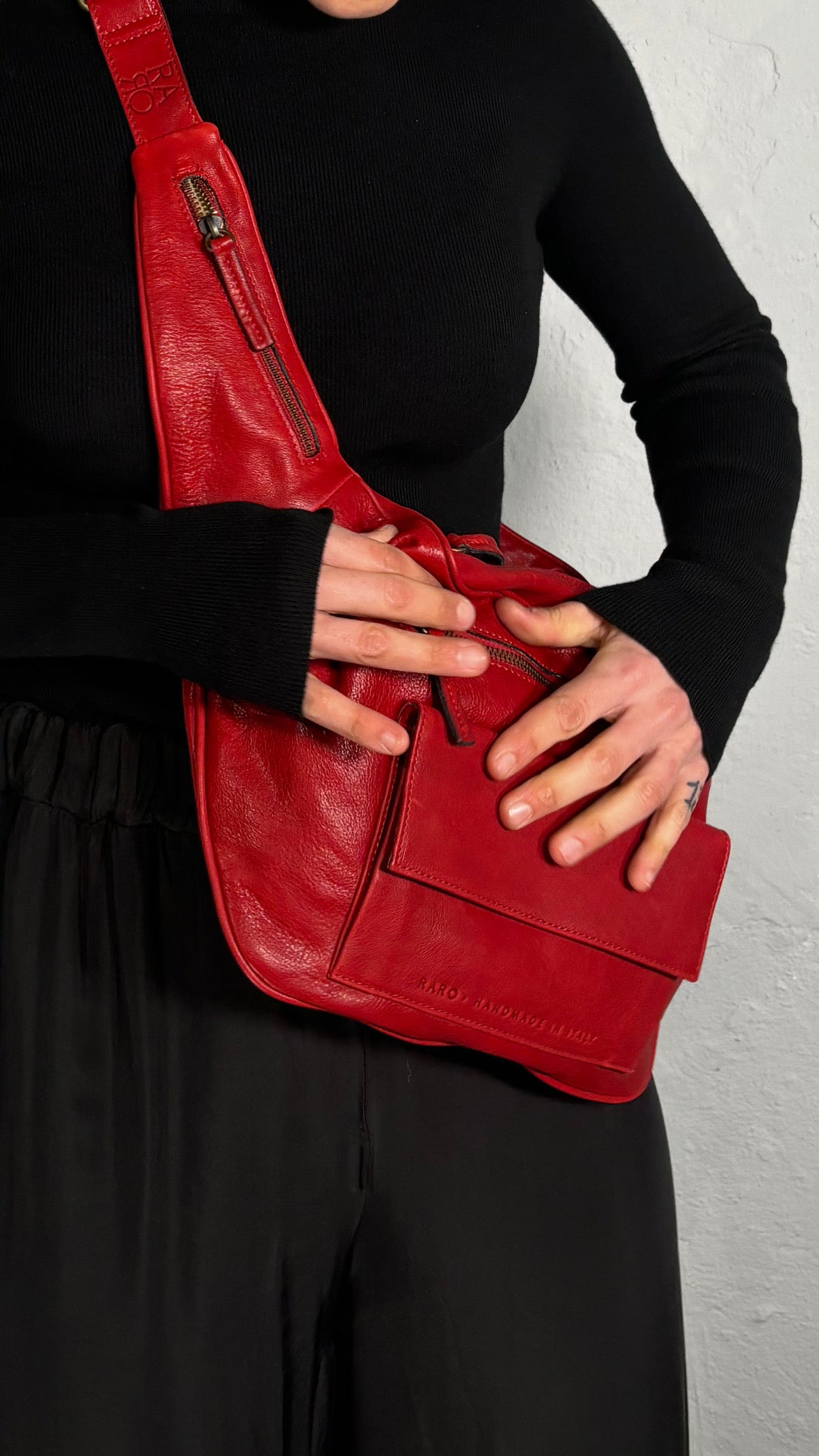 monospalla Borsupio • rosso ROW