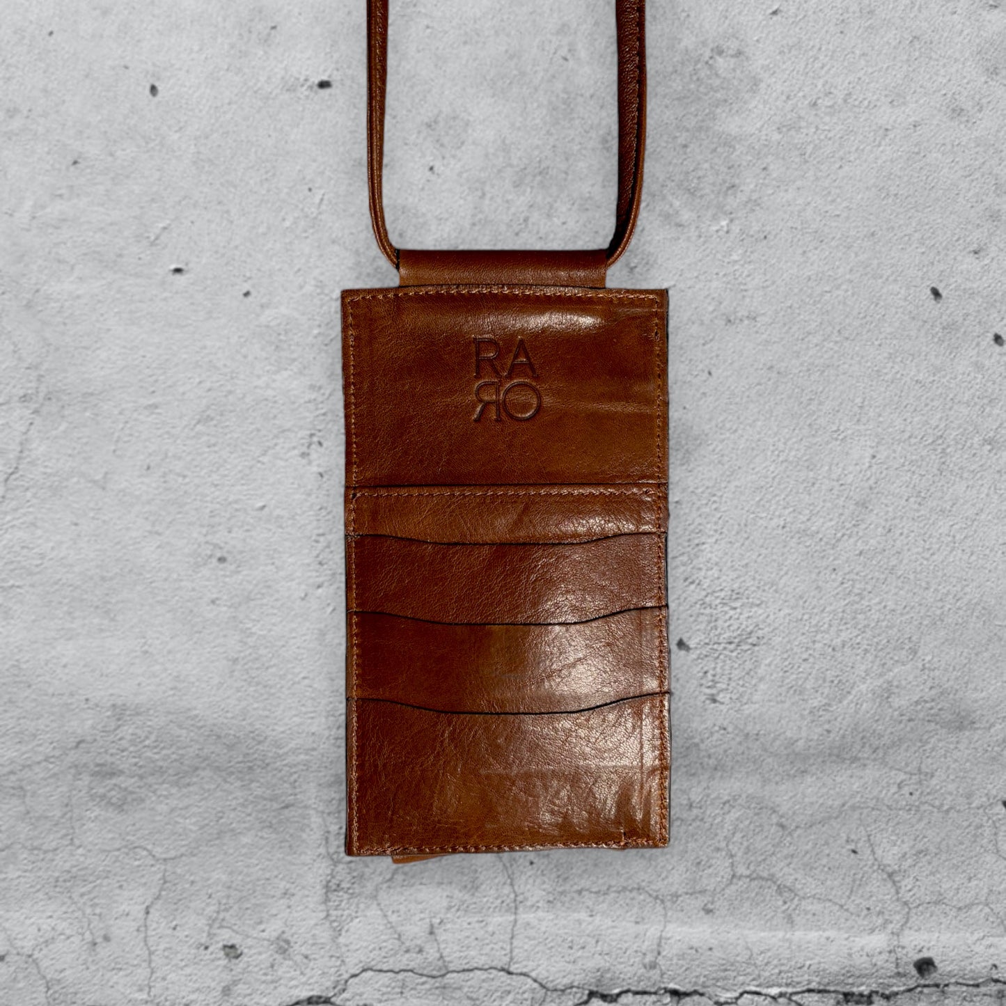 porta cellulare ISI • cuoio ROW
