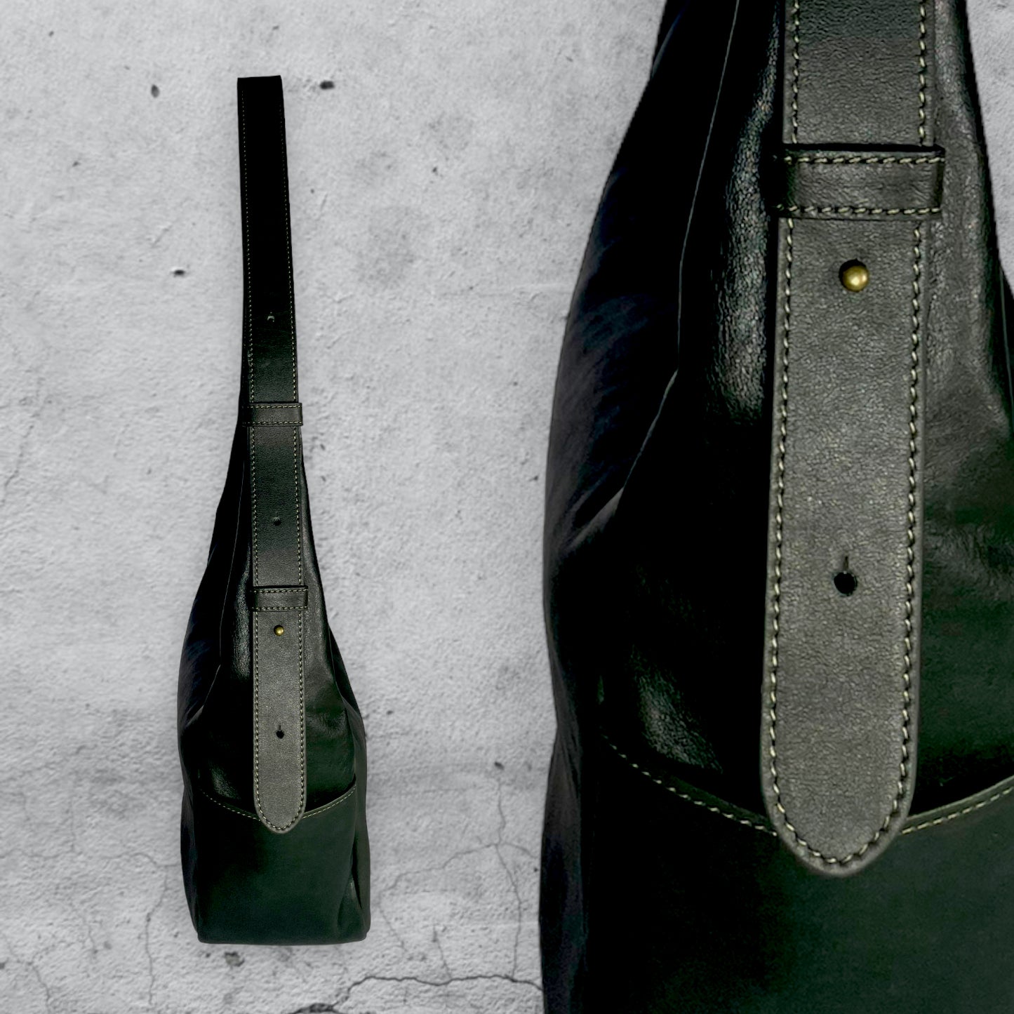 hobo bag kithara • verde foresta ROW