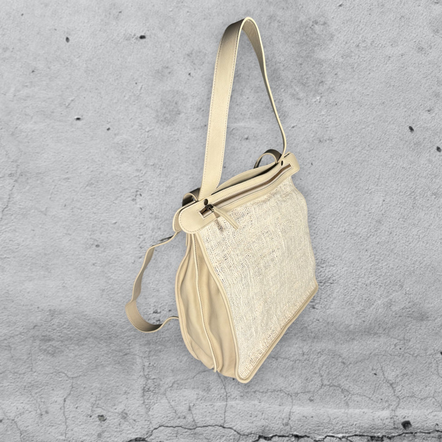 shopper zaino ZOMA • ecru / Cream