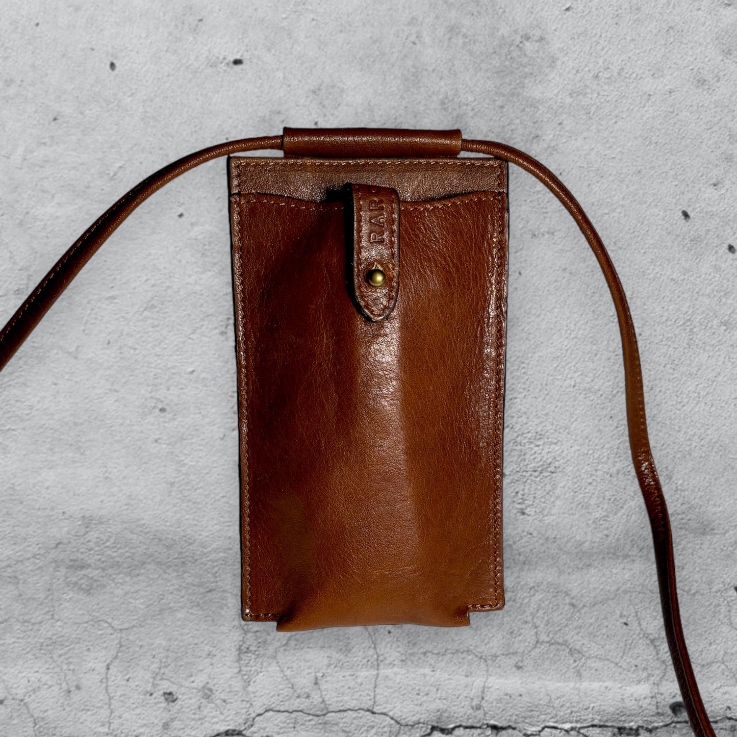porta cellulare ISI • cuoio ROW