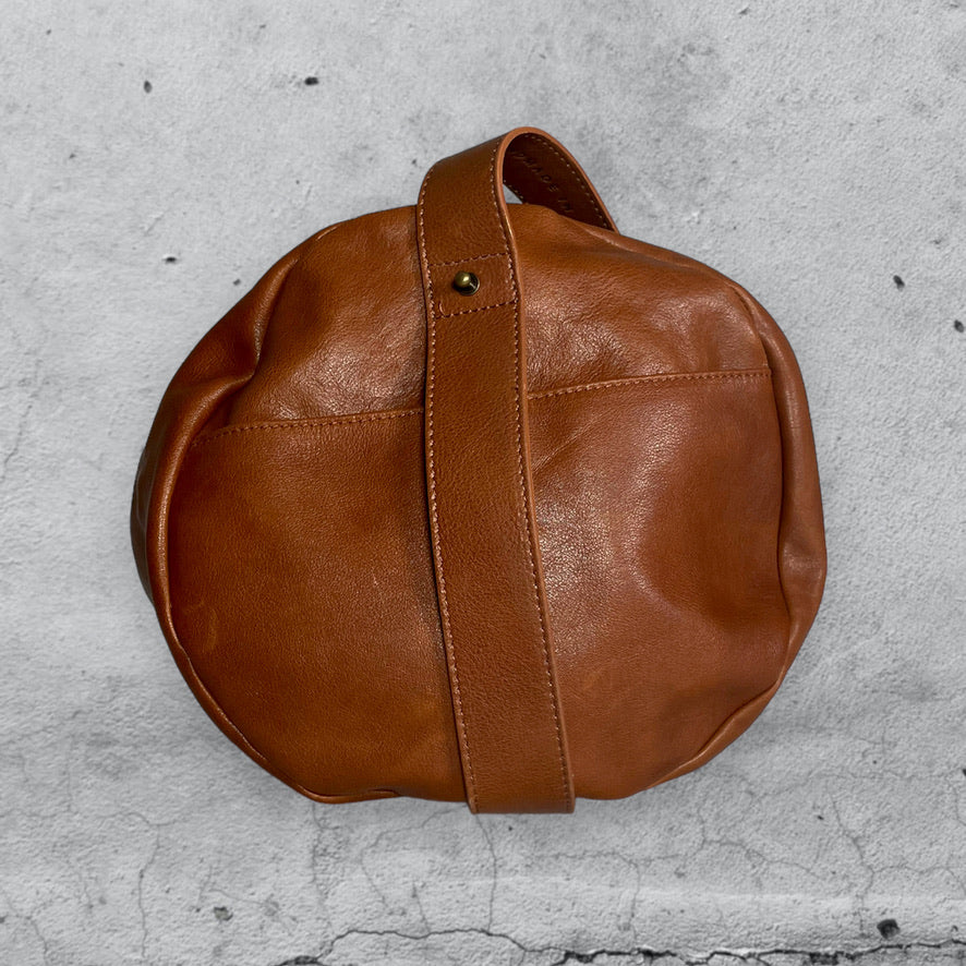sacca in pelle Lorica • cuoio ROW