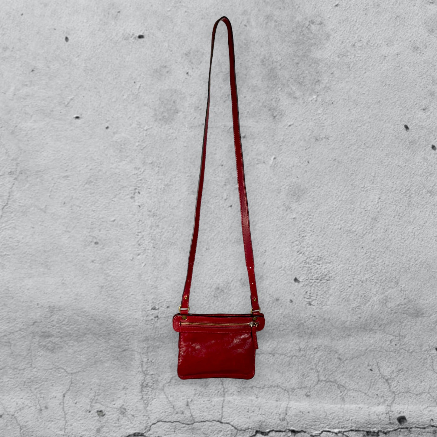 mini cartella Calix • rosso porpora