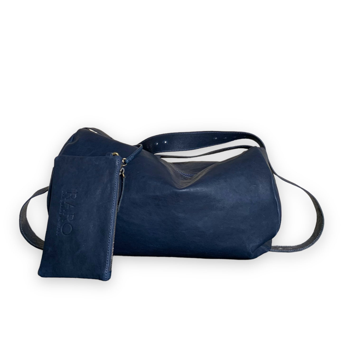 sacca in pelle Lorica • Montone Blu