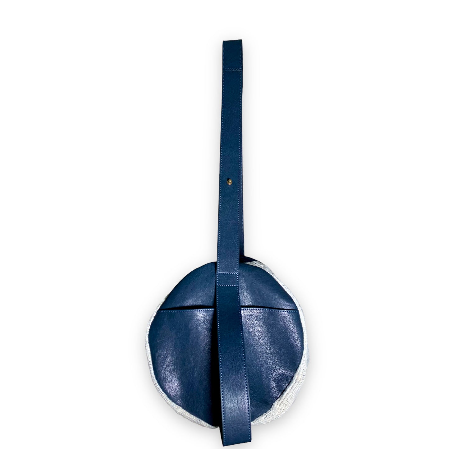 Lorica // Cotone Ecru - Vitello Blu Lavato