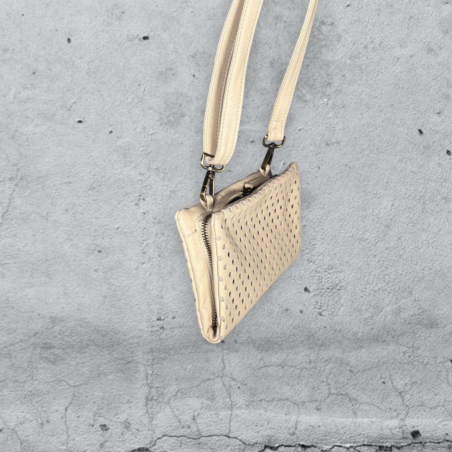 wallet bag CICCÌ • avorio Forato