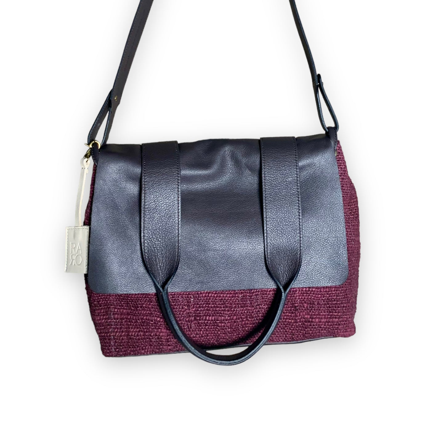 Mini Mazuela // cotone tamarindo - vitello ebano -