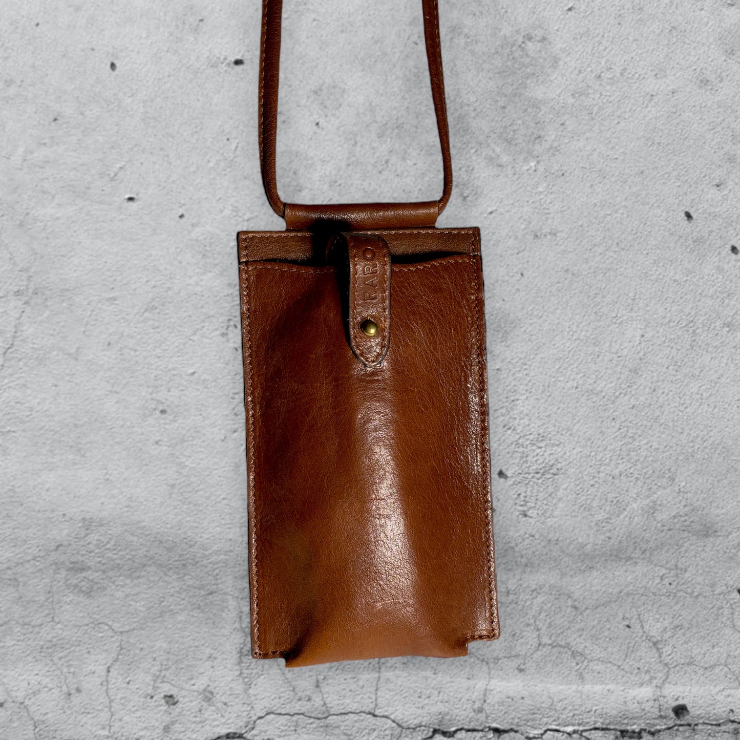 porta cellulare ISI • cuoio ROW