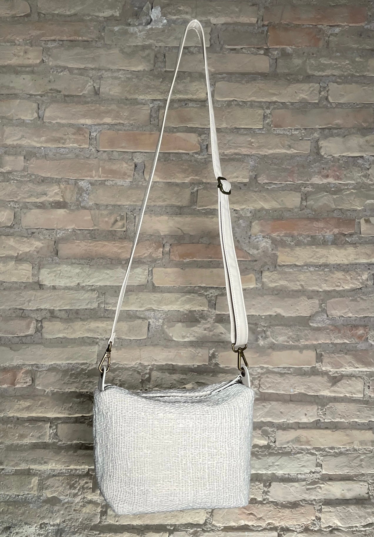 LAPIS // Cotone Ecru - pelle vit. Cream