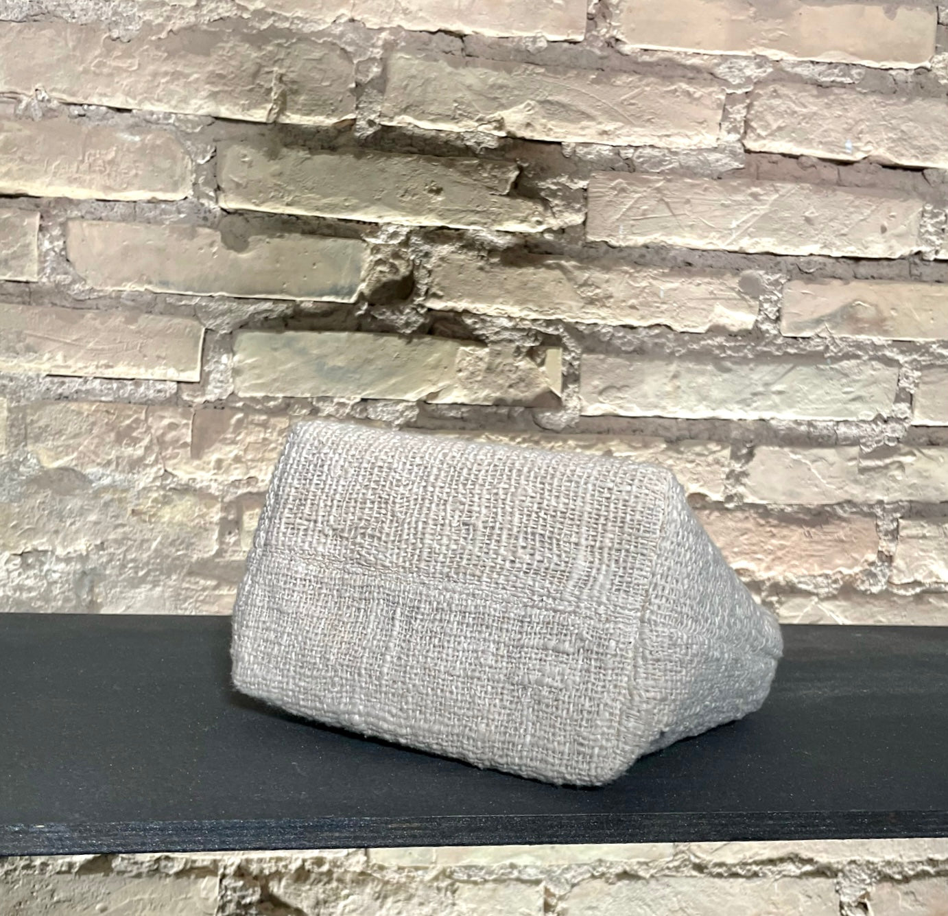 LAPIS // Cotone Ecru - pelle vit. Cream