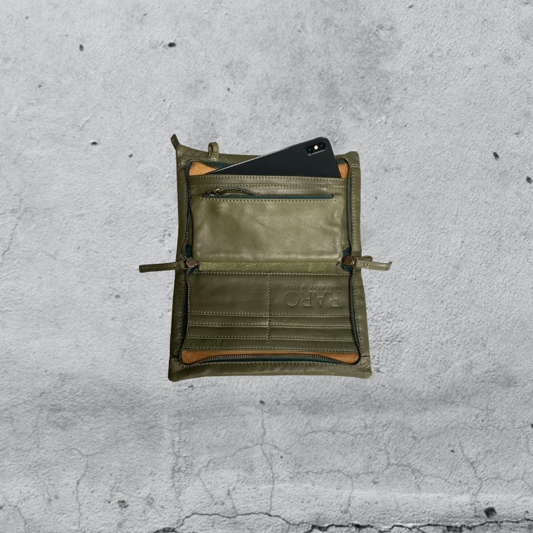 wallet bag CICCÌ • verde bosco