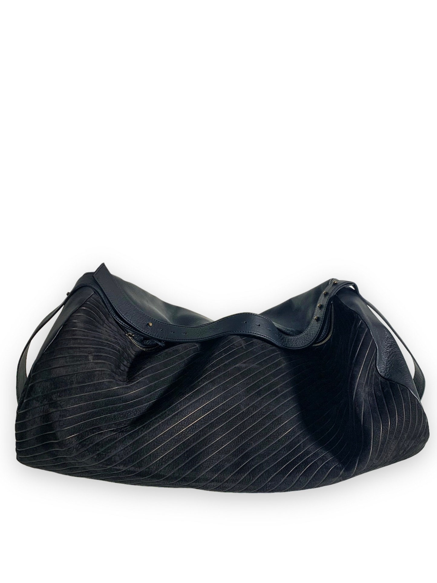 FLO // gessato nero