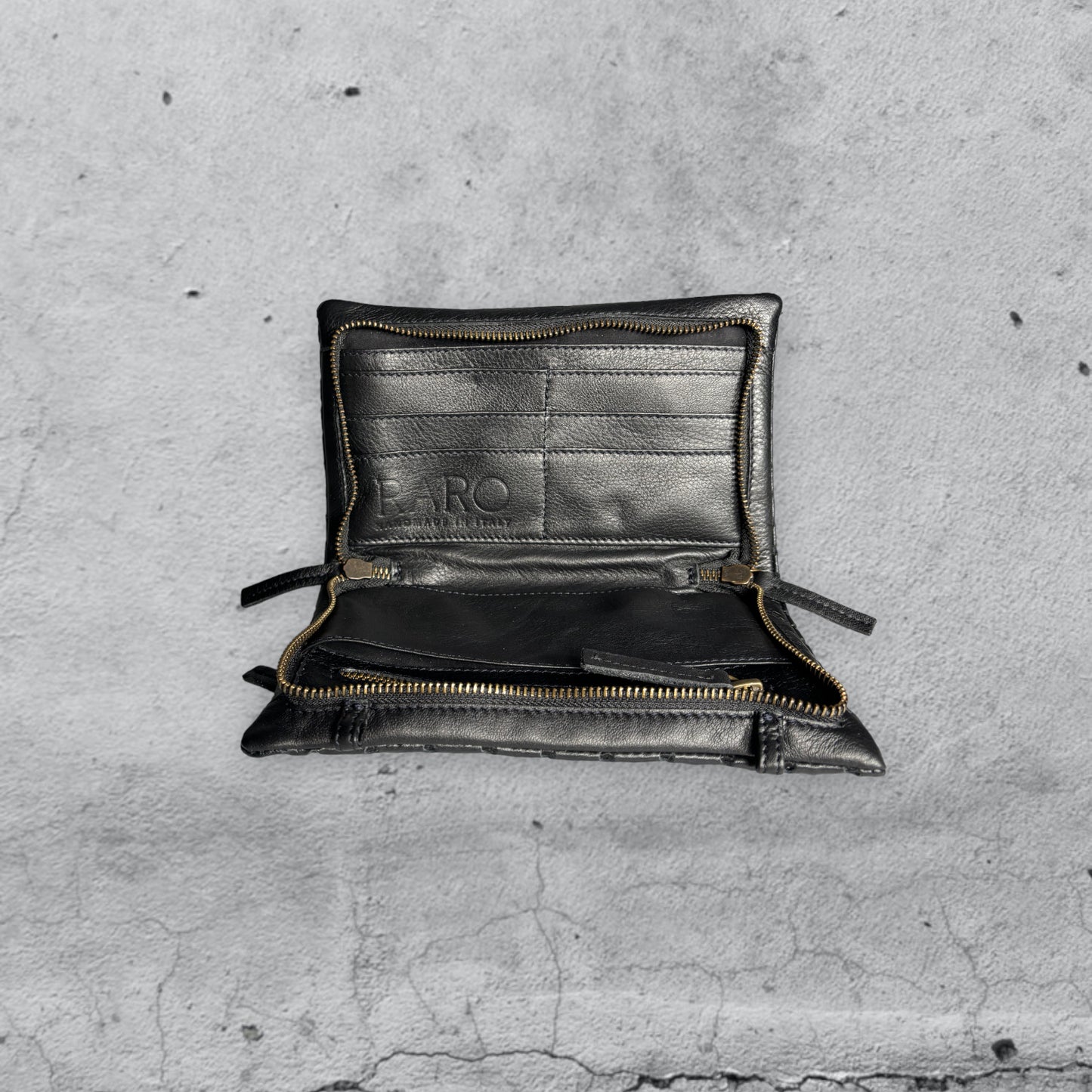 wallet bag CICCÌ • nero forato