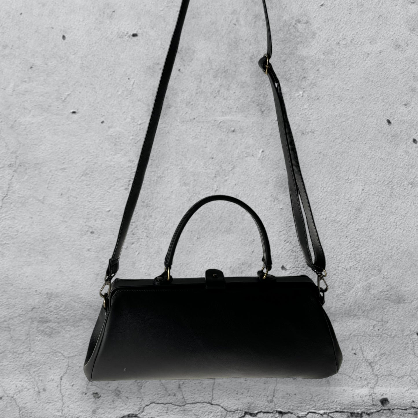 Hand Bag Baguette • nero