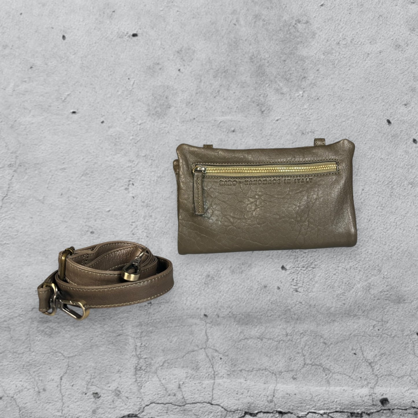 wallet bag CICCÌ • elefant fango