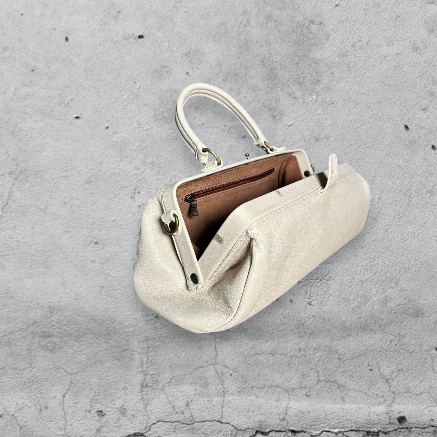 borsa Baguette • cream