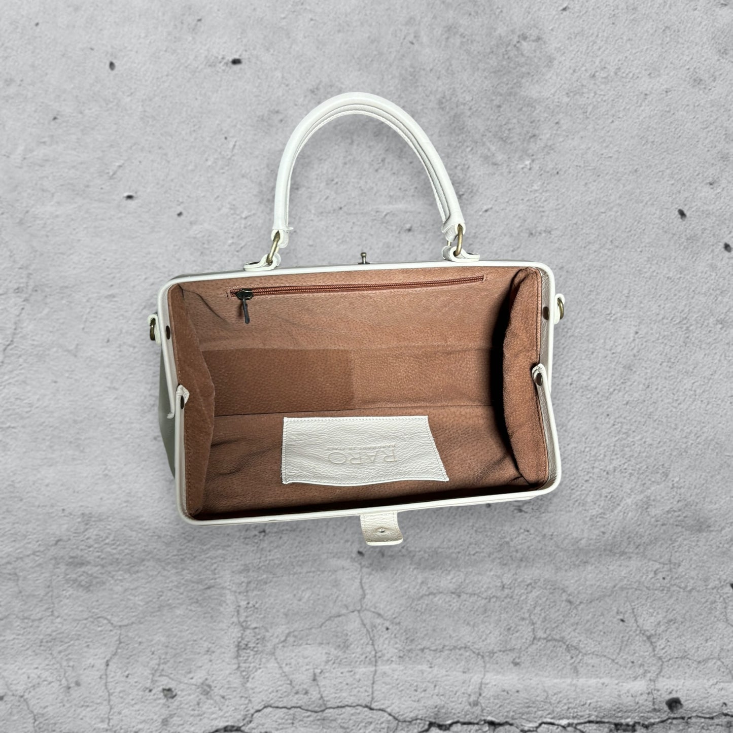 borsa Baguette • cream