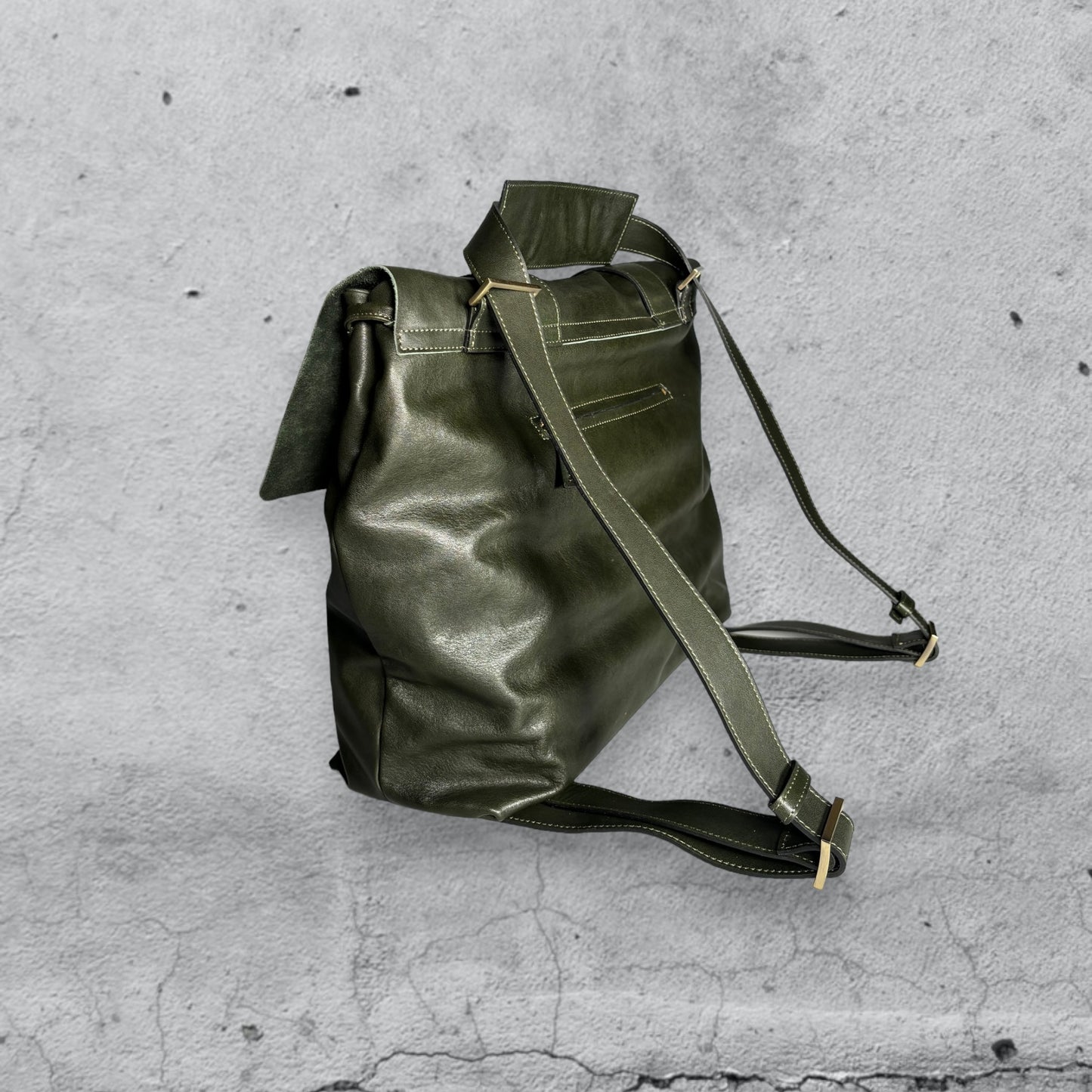 borsa zaino TWIST • verde foresta