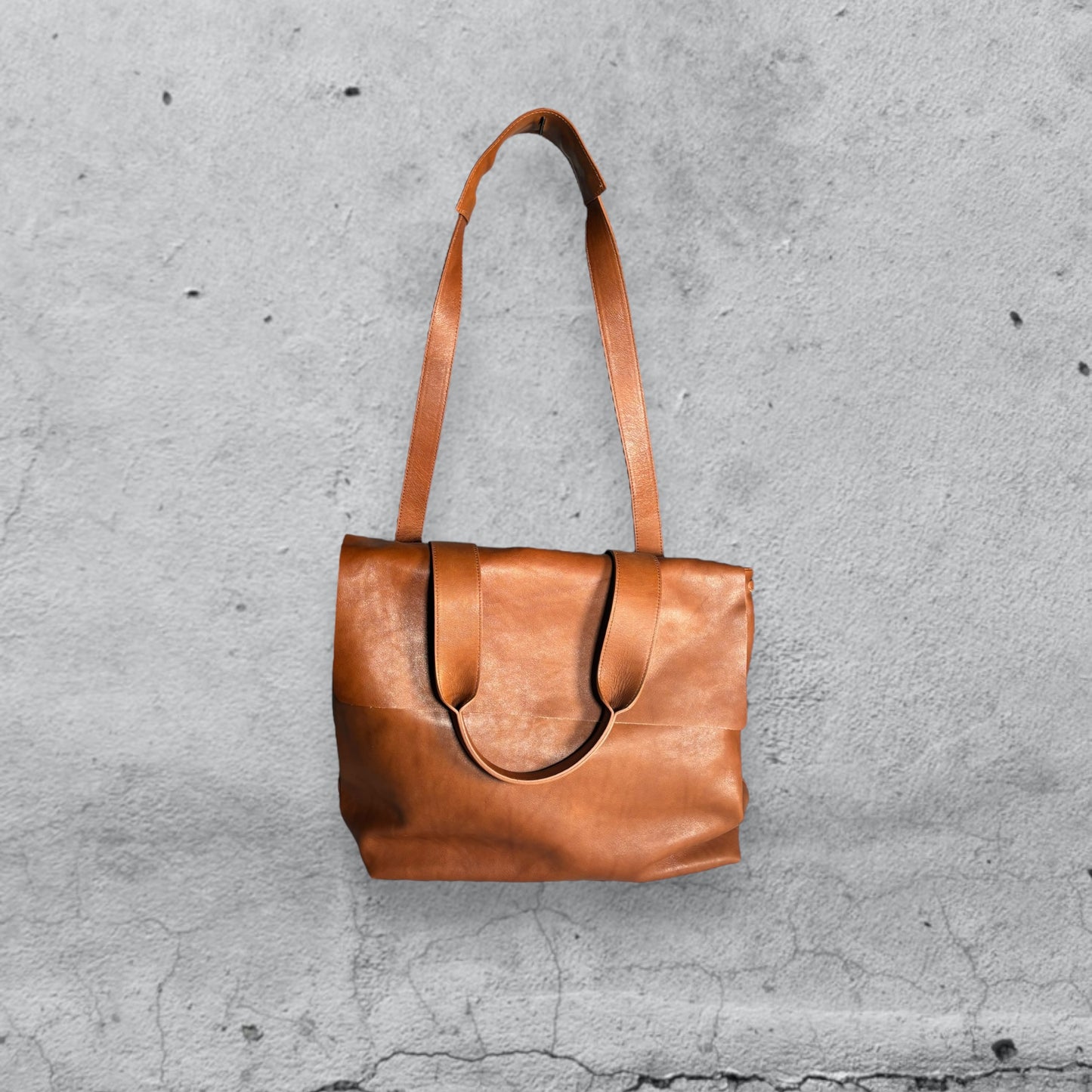 borsa zaino TWIST • cuoio ROW