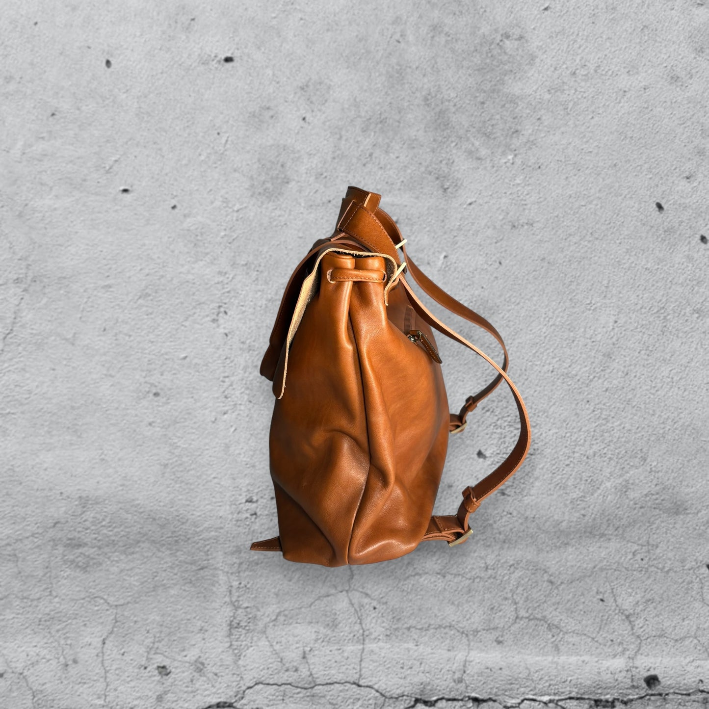 borsa zaino TWIST • cuoio ROW